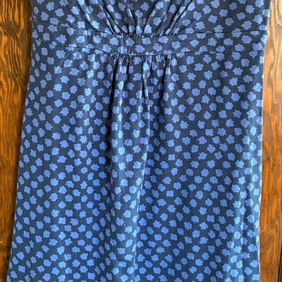 Boden Sleeveless Dress  - size 10L  -Blue - Picture 4 of 6